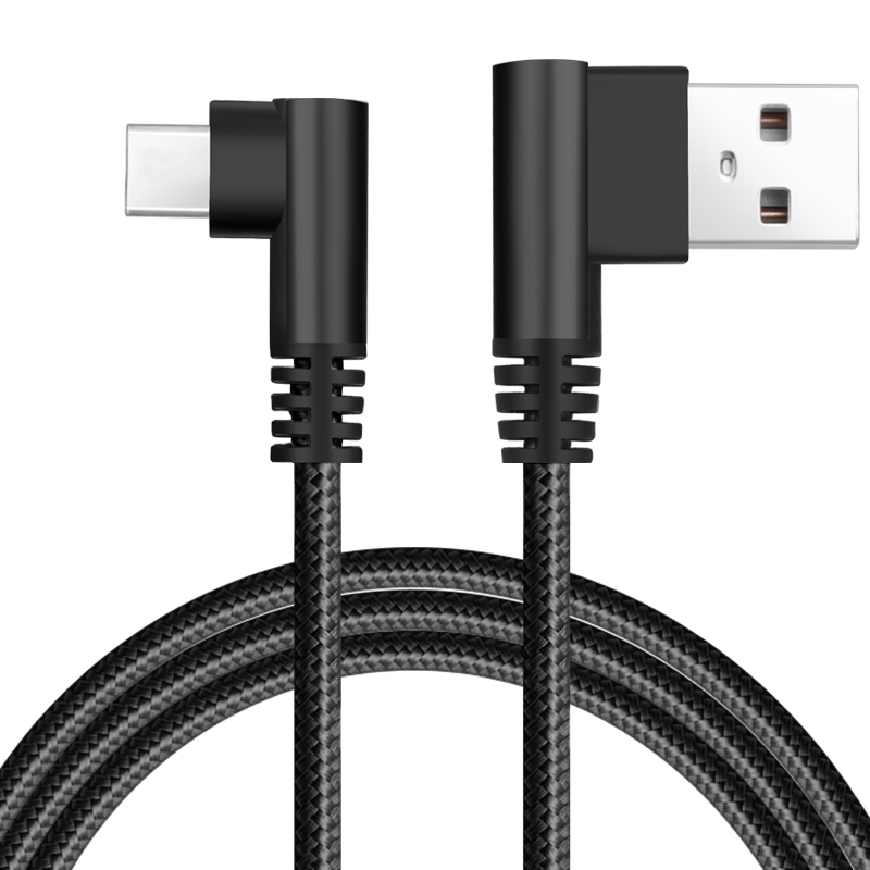  90 Degree USB 2.0 data cables(A to Type C )