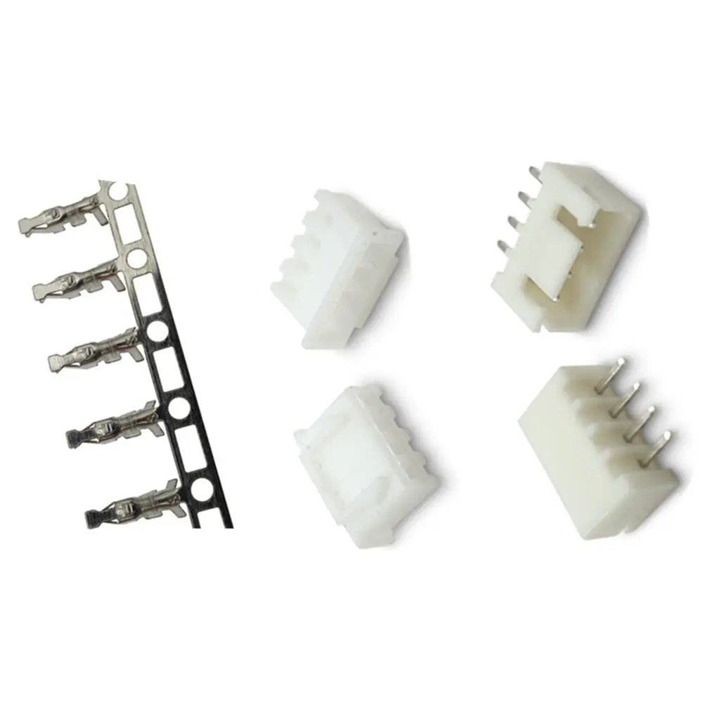10Pcs 3S XH 2.54mm 4pins Pitch Terminal Kit Housing Pin Header JST Connector Wire Connectors Adaptor